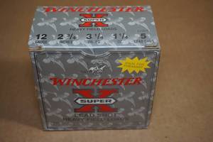 25 Winchester Super-X 12 Gauge 2-34 5 Shot Shotshells