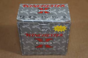 25 Winchester Super-X 12 Gauge 2-34 5 Shot Shotshells