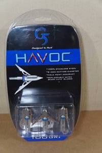 G5 Outdoors Havoc 100 Gr Broadheads