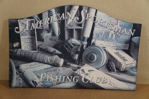 American Sportsman Fishing Club Sign