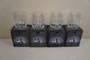 Assorted 2A Stemless Wine Glasses