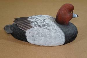 Carved and Painted Wood Duck - Highly Detailed - Numbered 5313500