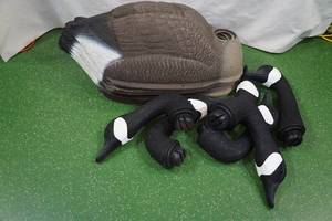 6 Grande Giant Magnum Goose Field Decoys