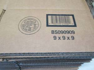 lot 29 image: The Packaging Wholesalers 9 x 9 x 9...