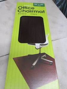 lot 38 image: Purely Bamboo Roll Up Office Chair ...