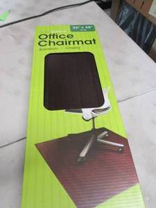 lot 39 image: Purely Bamboo Roll Up Office Chair ...