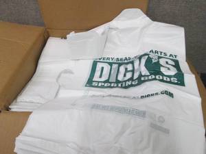 lot 59 image: Case of 1000 Branded Plastic Mercha...