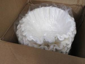 lot 89 image: Box of 500 Bunn Coffee Filters...