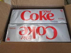 lot 95 image: 2- 12 pks Diet Coke...