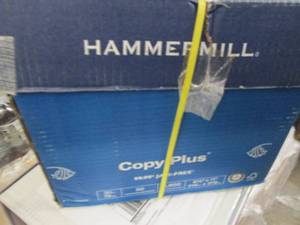 lot 102 image: Case of Hammermill Copy Plus Paper ...