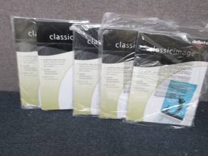 lot 104 image: 5 Deflecto Sign Holders 8.5x11 inch...