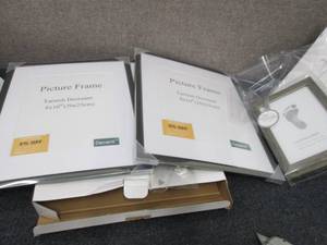 lot 132 image: 2 Matted 8x10 Picture Frames , Litt...
