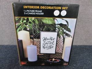 lot 187 image: Home Dcor Set...