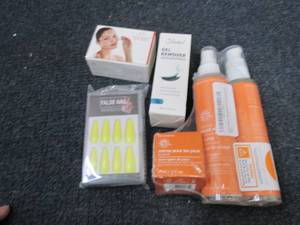 lot 247 image: Skincare Products, False Nails, Gel...