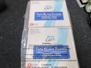 lot 269 image: 2- 50 pks Disposable Razors...