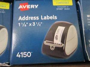 lot 301 image: Case of 10 Boxes AVERY Multi-Purpos...