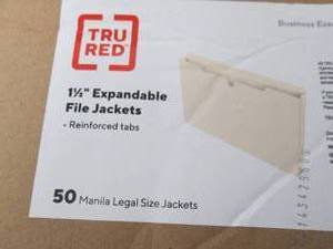 lot 322 image: 3- 50 ct TruRed 1.5 inch Expandable...