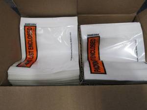 lot 353 image: Box of 1000 ENVPQ12 Packing List En...