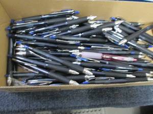 lot 355 image: Large Lot Uniball Pens...