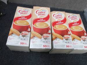 lot 364 image: 4- 50 ct Coffee-Mate...