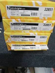 lot 365 image: 4- 250 ct Reams Nastrobrights Cosmi...