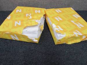 lot 378 image: 2 Damaged Reams N Exact Index 8.5x1...