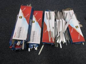lot 379 image: 5 opened 100pks Self Adhesive Faste...