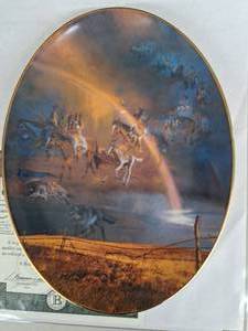 lot 615 image: Journey of Renewal by Julie Kramer Cole Limited Edition Collectors Plate