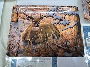 lot 627 image: The Great Buck Rests by Greg Alexander Limited Edition Collectors Plate