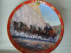 lot 607 image: Cliffside Majesty by Susie Morton Limited Edition Collectors Plate