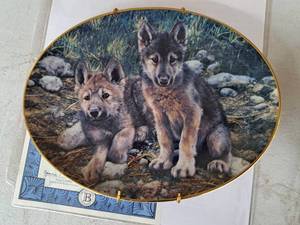 lot 661 image: A Moments Calm by Carl Brenders Limited Edition Collectors Plate