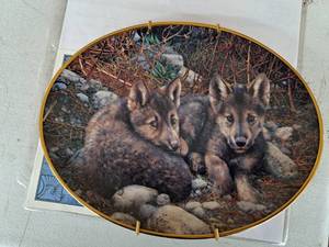 lot 660 image: Time Out by Carl Brenders Limited Edition Collectors Plate
