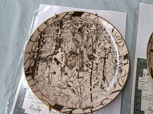 lot 642 image: Where Paths Cross by Diana Casey Limited Edition Collectors Plate