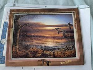 lot 679 image: Reflections by Terry Redlin by x Collectors Limited Edition Collectors Plate