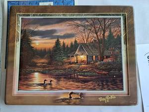 lot 671 image: Quiet of the Evening by Terry Redlin by x Collectors Limited Edition Collectors Plate