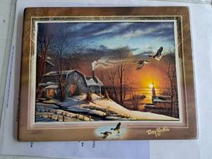 lot 672 image: Sharing Season II by Terry Redlin by x Collectors Limited Edition Collectors Plate