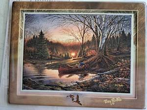 lot 673 image: Morning Solitude by Terry Redlin by x Collectors Limited Edition Collectors Plate