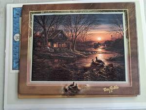 lot 676 image: Twilight Serenity by Terry Redlin by x Collectors Limited Edition Collectors Plate