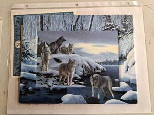 lot 684 image: Across the Divide by Kevin Daniel Limited Edition Collectors Plate