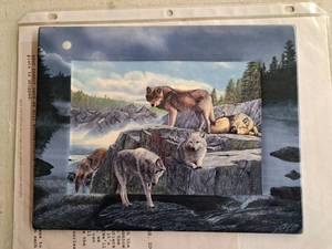 lot 682 image: Separate Worlds by Kevin Daniel Limited Edition Collectors Plate