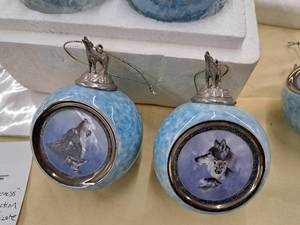 lot 687 image: Lot of (2) Grey Guardian and Golden Generations Collectors Ornaments