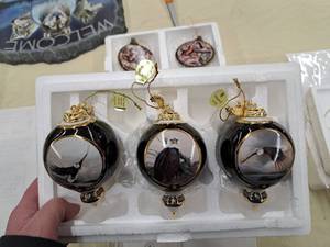 lot 713 image: Lot of (3) Soaring Majesty, Above and Beyond and Protectors of the Sky Collectors Ornaments