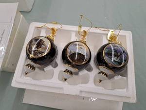 lot 710 image: Lot of (3) Freedom Quest, Sovereign Spirit and Conquering the Skies Collectors Ornaments