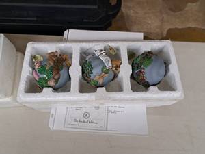 lot 725 image: Lot of (3) Eyes of Motherhood, Eyes of Mischief, Eyes of a Brotherhood Collectors Ornaments