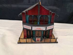 lot 864 image: Coca-Cola Stained Glass Movie House Sculpture