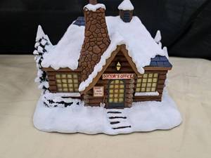 lot 882 image: Hawthorne Village Doctors Office by Terry Redlin Sculpture