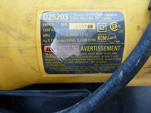 lot 52 image: Dewalt Rotary Hammer Drill #9