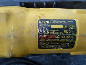 lot 53 image: Dewalt Rotary Hammer Drill #10