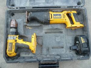 lot 55 image: Dewalt SawzallHammer Drill #12