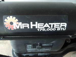 lot 77 image: Mr Heater Torpedo Heater